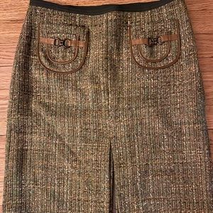 Cynthia Steffe Tweed A-line Skirt